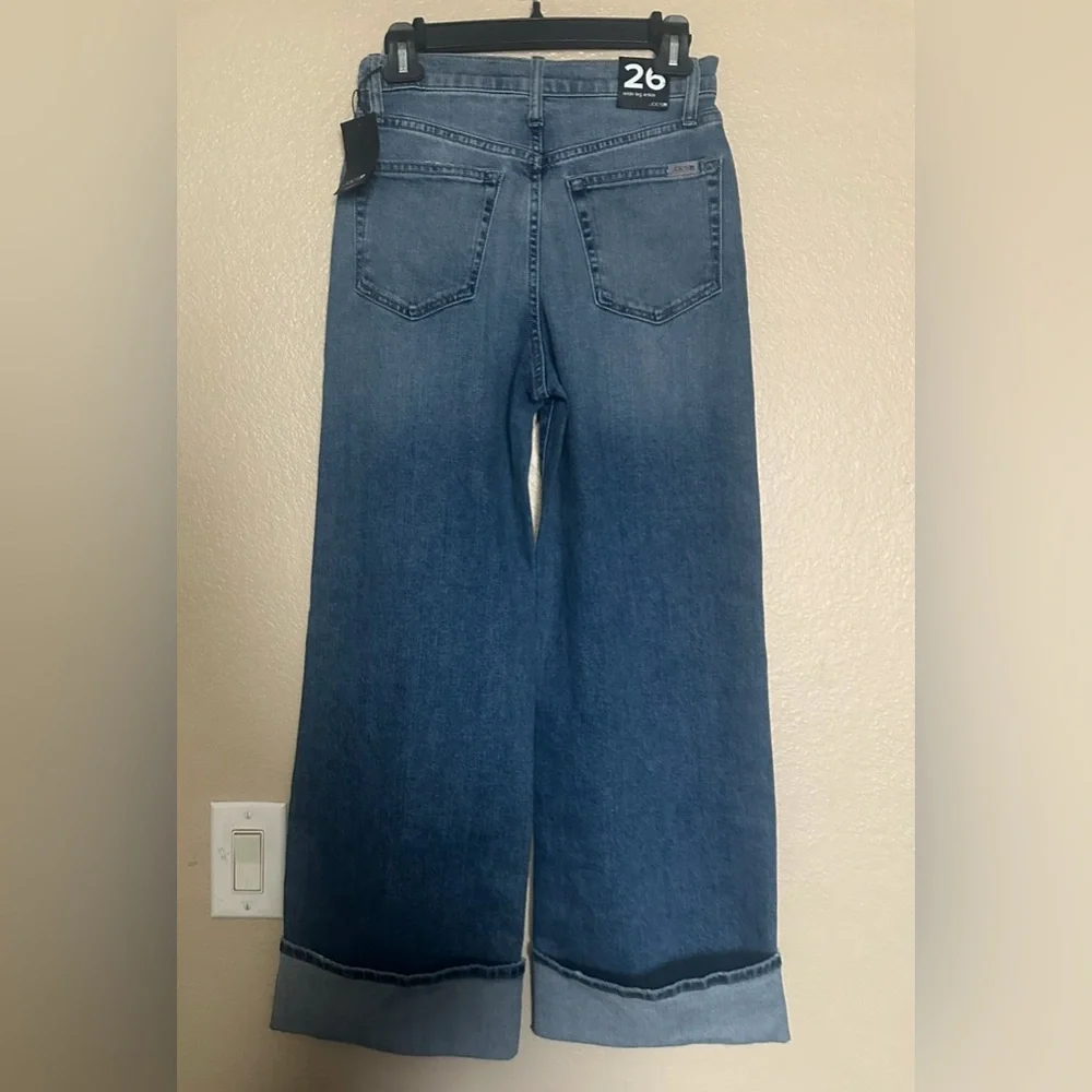 NWT JOE’S WIDE LEG ANKLE JEANS - Picture 2 of 6